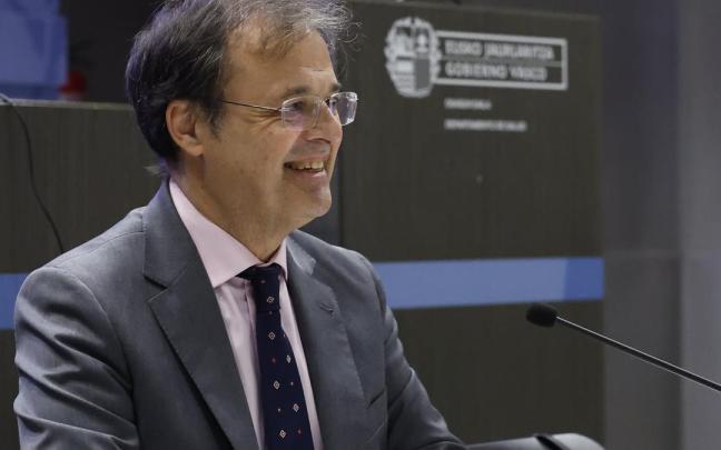 El consejero de Salud del Gobierno vasco, Alberto Martínez