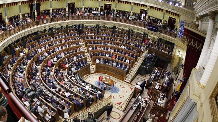 Un pleno en el Congreso de los Diputados