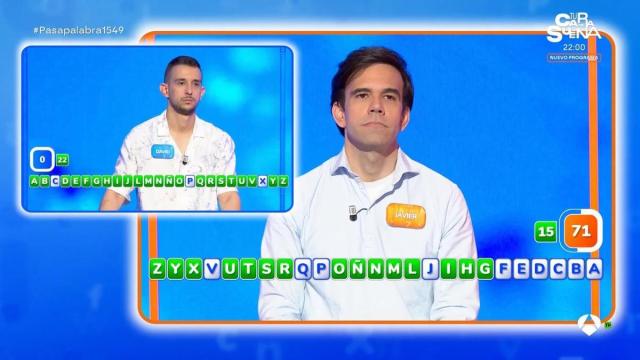 Antena 3 estrena 'AlaZ', la nueva y diferente prueba final de 'Pasapalabra' que sustituye a 'El Rosco'.