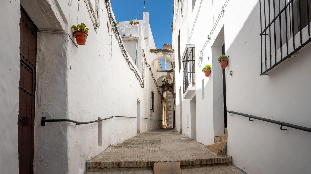 Casas típicas en la localidad gaditana.