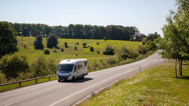 Una autocaravana por Landa.