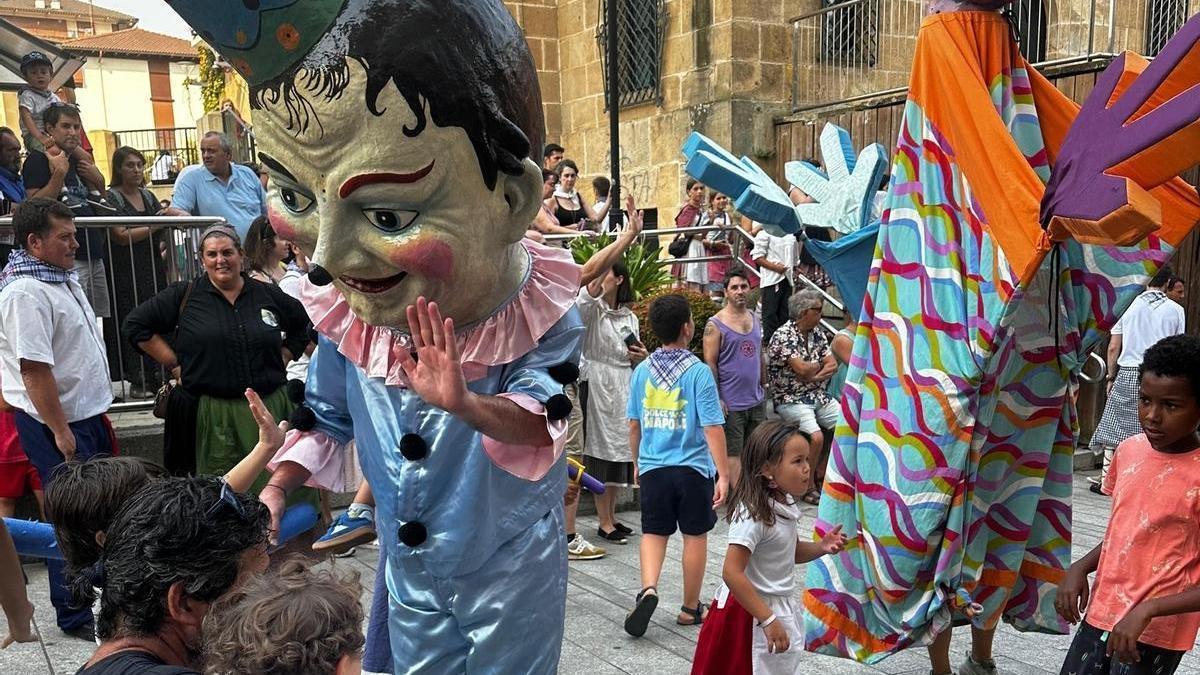 Diversión infantil en los Sanrokes 2025 en Laudio