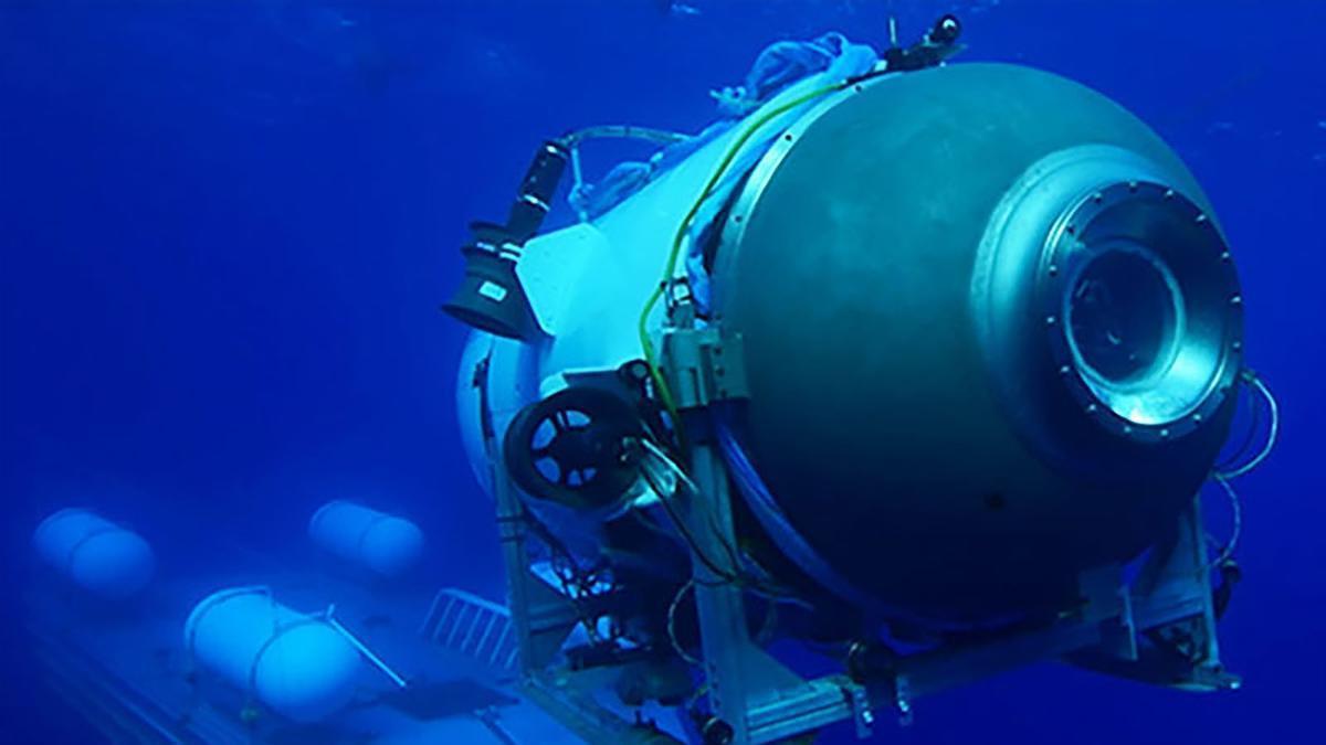 El submarino 'Titan' de OceanGate Expeditions.