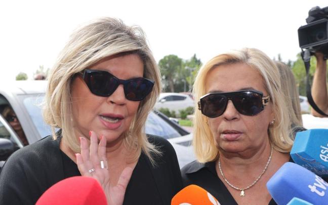 Las hijas de María Teresa Campos agradecen el respeto mostrado pro los medios de comunicación.