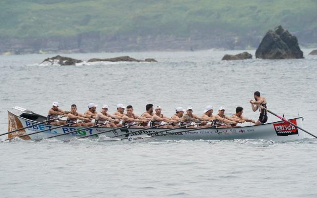 Zierbena durante la disputa del Campeonato de Euskadi de Traineras / Oskar González Zierbena durante la disputa del Campeonato de Euskadi de Traineras / Oskar González