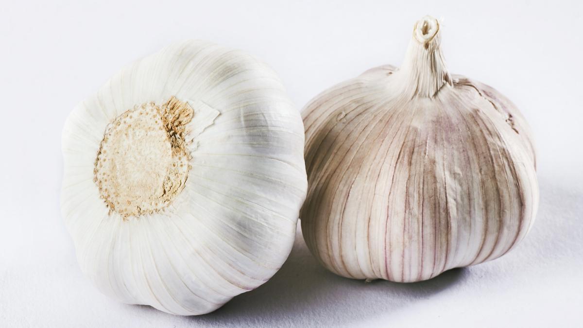 El ajo es un potente antioxidante.