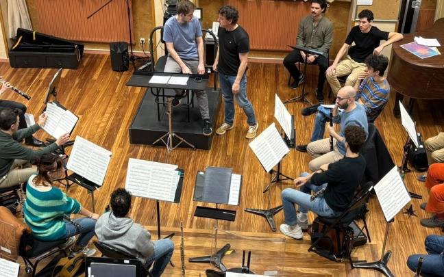 Musikeneko ikasleek Gasteizko Udal Musika Bandaren entseguetan parte hartuko dute.