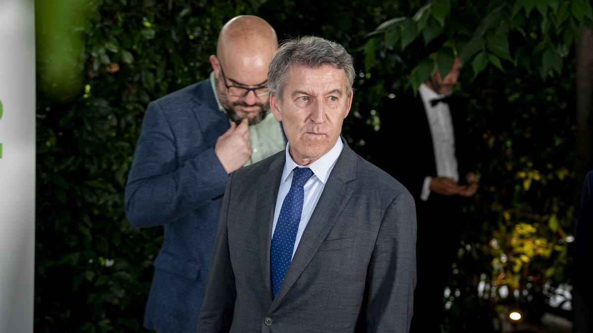 El presidente del Partido Popular, Alberto Núñez Feijóo.