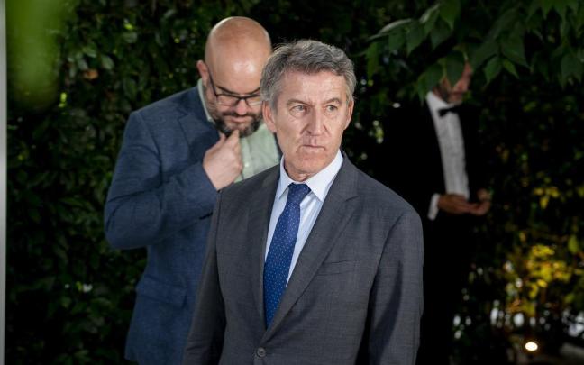 El presidente del Partido Popular, Alberto Núñez Feijóo.