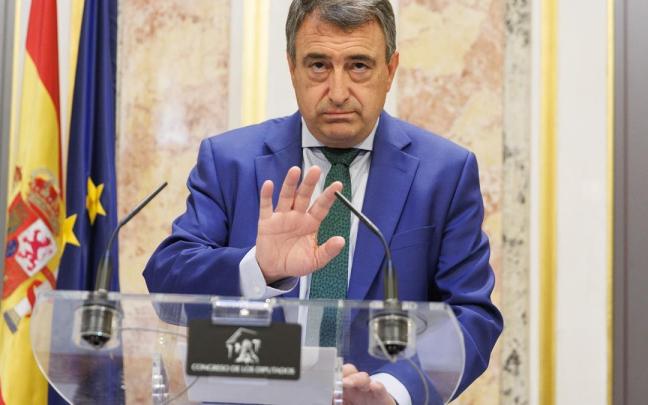 El portavoz del PNV en el Congreso, Aitor Esteban.
