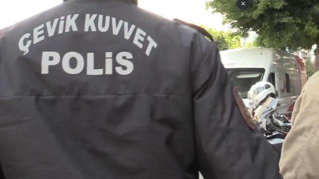 Agente de policía en Turquía.