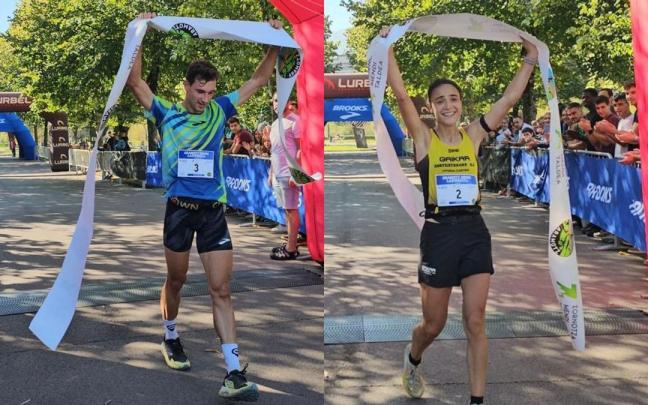 La llegada a meta de los ganadores