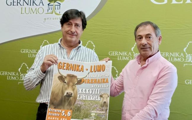 Presentación del programa de la feria ganadera del Primer Lunes de Octubre de Gernika-Lumo