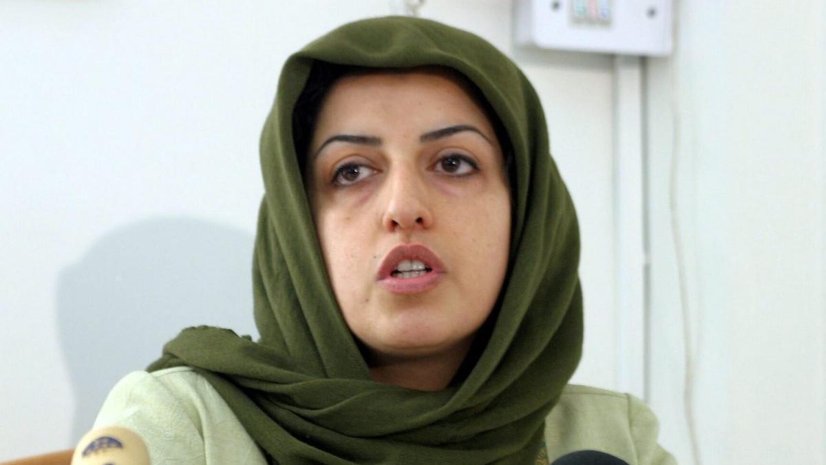 La Premio Nobel de la Paz, Narges Mohammadi, en una imagen de archivo.