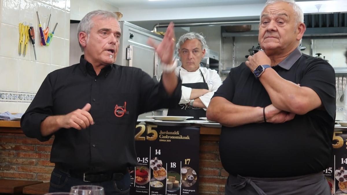 Jesús Portugal, Daniel García y Ricardo Pérez.