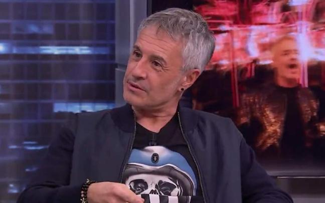 Sergio Dalma, durante su visita a 'El Hormiguero'.