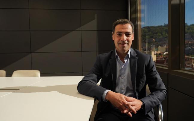 El candidato del PNV a lehendakari, Imanol Pradales