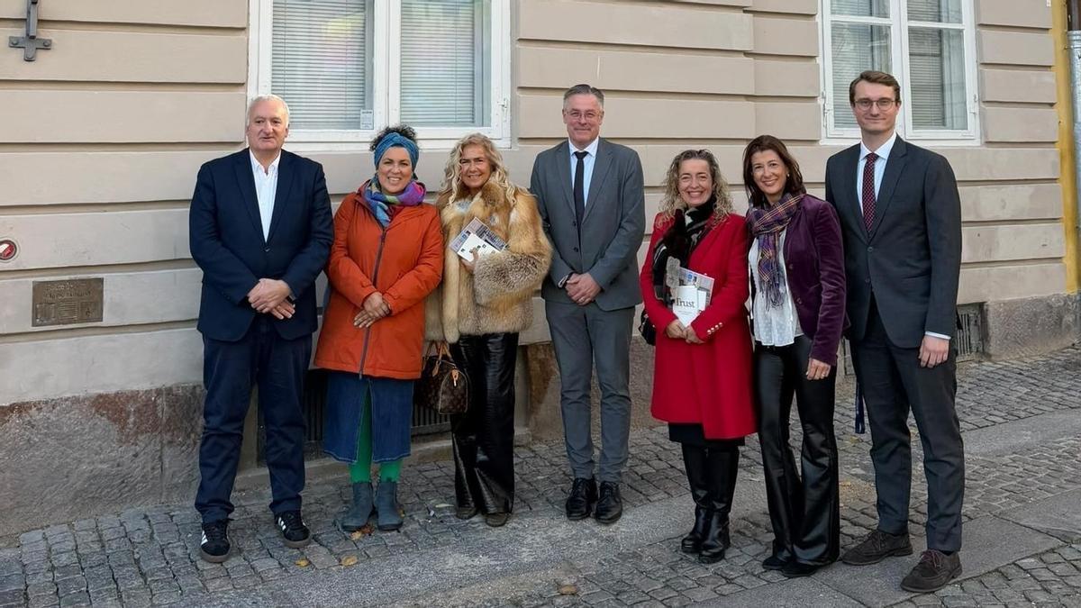 La delegación vasca está integrada por Xabier Barandiaran (PNV), Amancay Amets Villalba (EH Bildu), Maider Lainez (PSE EE) y Laura Garrido (PP).