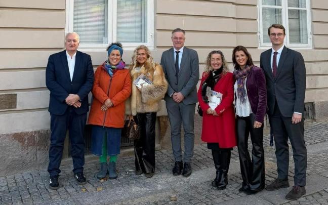 La delegación vasca está integrada por Xabier Barandiaran (PNV), Amancay Amets Villalba (EH Bildu), Maider Lainez (PSE EE) y Laura Garrido (PP).