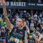 Michale Kyser, tras ganar al Río Breogán.