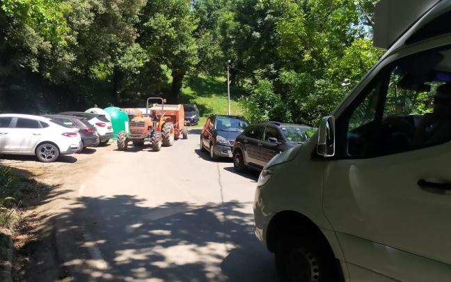 Una escena común durante los días de verano en Udala.