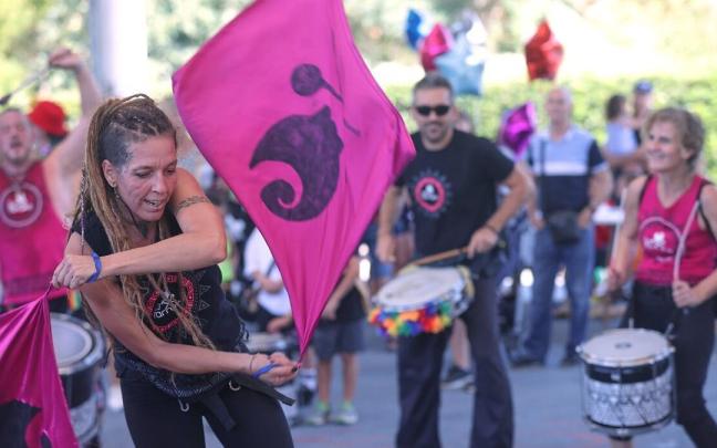 [FOTOS] Fiesta solidaria en Berriozar en apoyo a los niños con cáncer