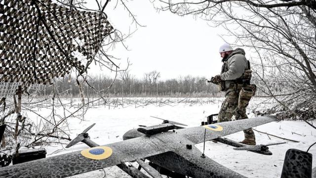 Un soldado ucraniano en la región de Donetsk.