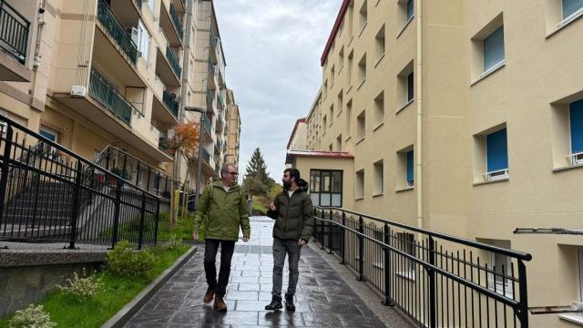 El alcalde y el concejal de Urbanismo.