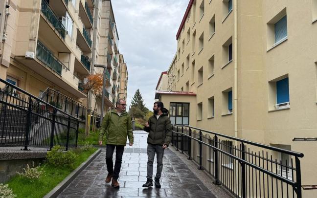 El alcalde y el concejal de Urbanismo.