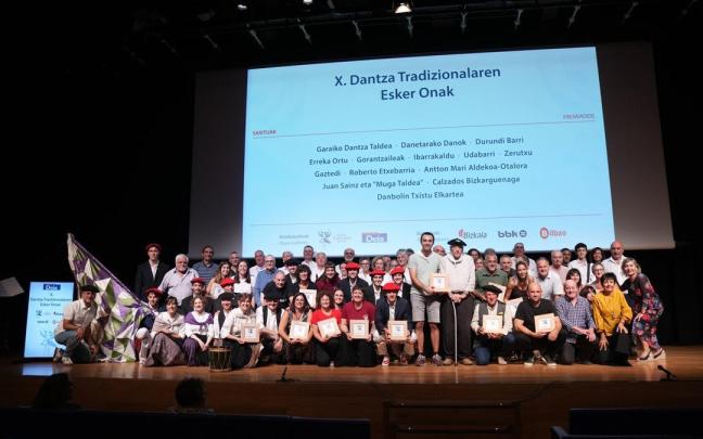 En imágenes: X. Dantza Tradizionalaren Esker Onak