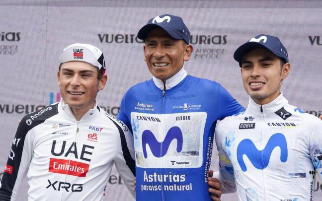 Nairo Quintana, vencedor final de la Vuelta a Asturias.