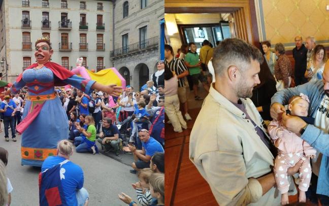 Las fiestas de Bergara entre gigantes y txikis Las fiestas de Bergara entre gigantes y txikis
