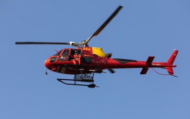 Un helicóptero del Grupo Especial de Rescate en Altura (GERA) en una foto de archivo.