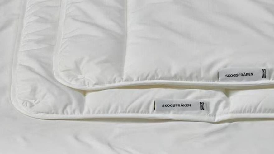 Vista del edredón nórdico Skogsfraken de Ikea
