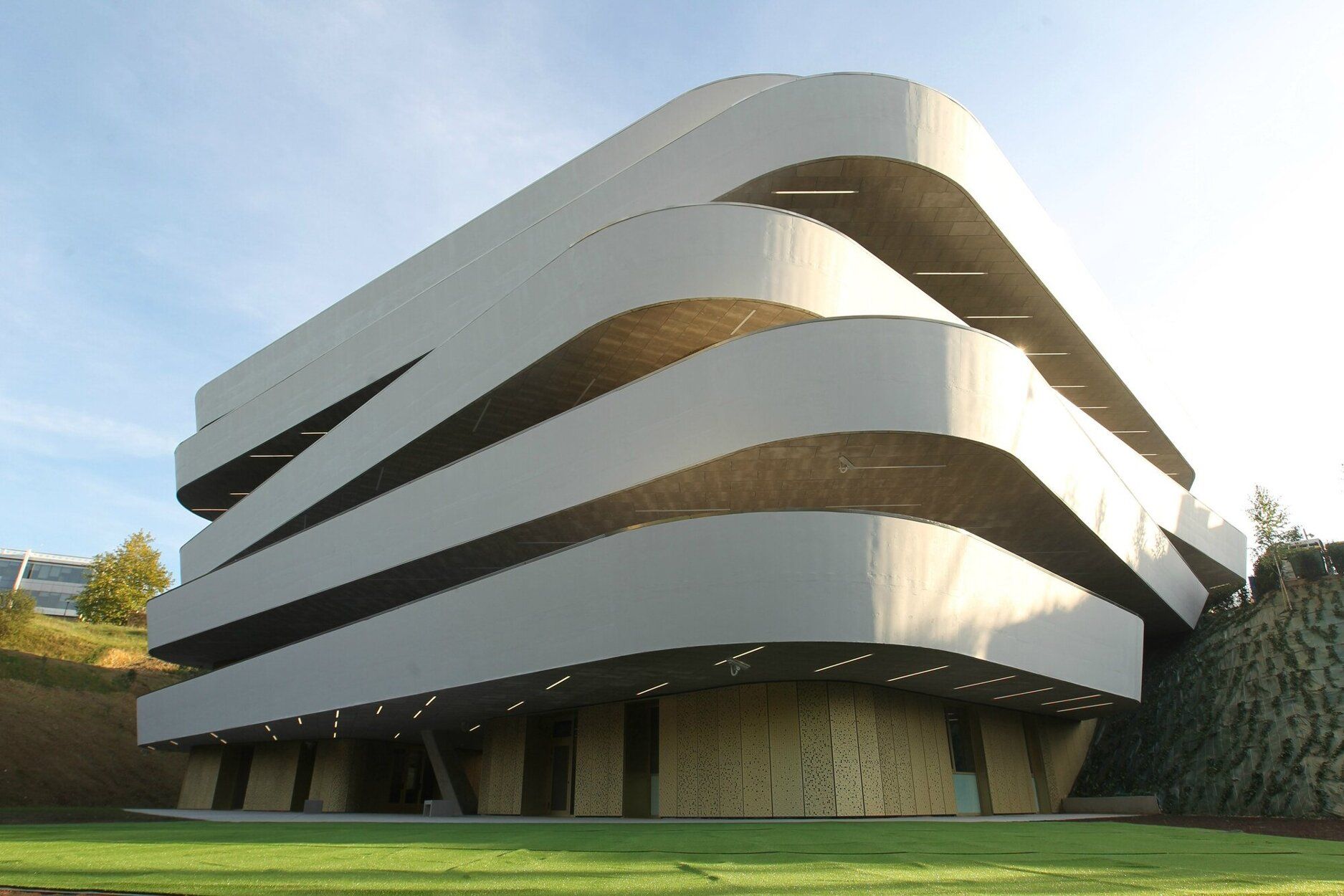 Vistas del Basque Culinary Center.