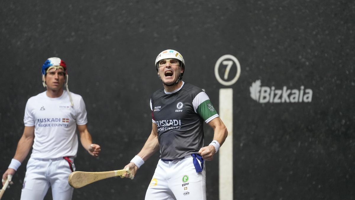 En imágenes: Gaubeka e Imanol superan a Necol-Brefel en la primera jornada de la Liga de Naciones en Bilbao