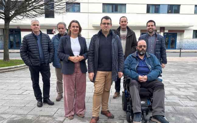 Ediles del PNV en la comarca.