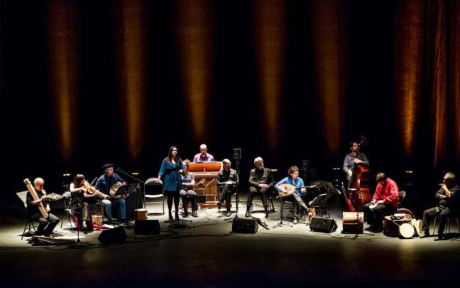 Euskal Herriko Orkestra Barrokoa ensaya en Torrezabal de Galdakao