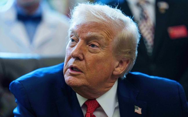 El presidente de EEUU, Donald Trump