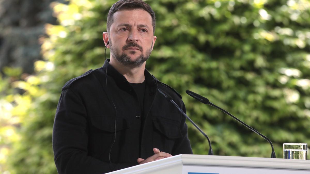 El presidente ucraniano, Volodimir Zelenski