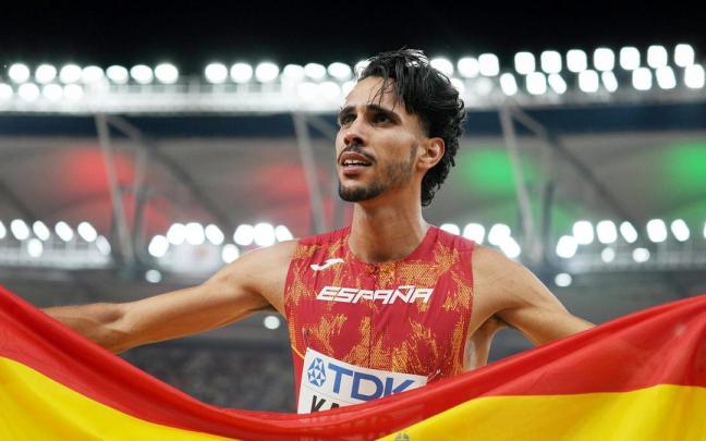 Mo Katir, subcampeón del mundo de 5.000 metros.