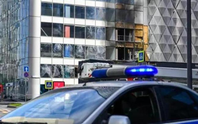 Ataque con dron en Moscú, en una imagen de archivo.