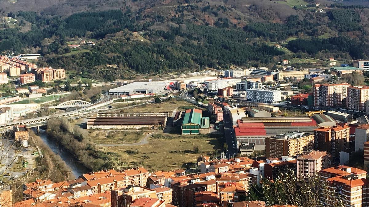 Tras su rehabilitación, las antiguas naves de La Basconia servirán de nexo de unión entre el futuro ámbito residencial y el empresarial