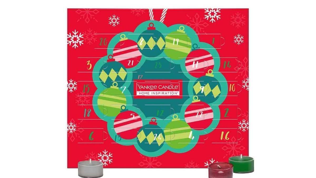 Yankee Candle Calendario de Adviento con 24 velas perfumadas