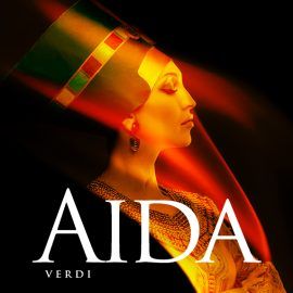 Cartel de ‘Ópera a Aída de Verdi’.