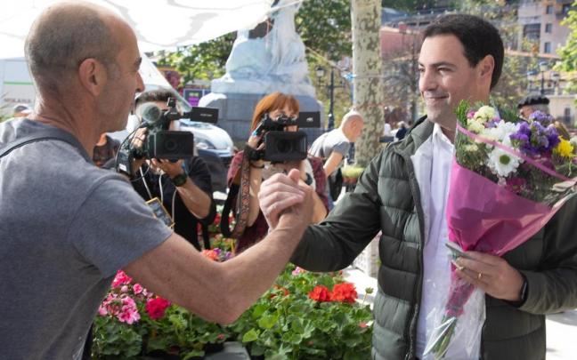 Pradales, en la jornada de reflexión.