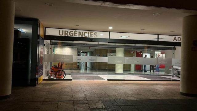 Acceso a Urgencias del Hospital de Son Espases.