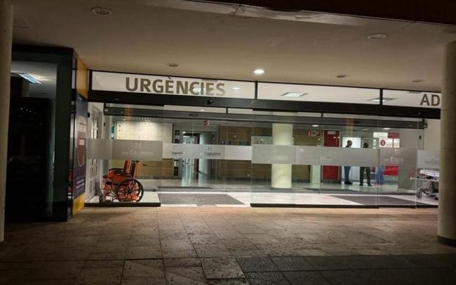 Acceso a Urgencias del Hospital de Son Espases.
