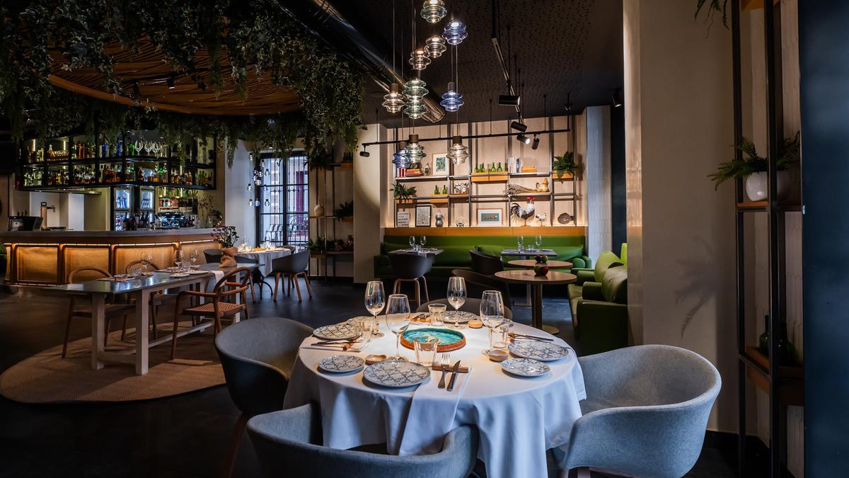 La sala del restaurante.