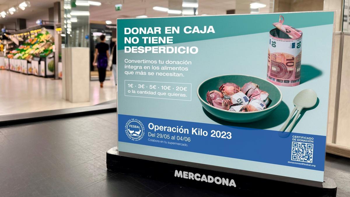 Mercadona participa en la ‘Operación Kilo’ 2023.